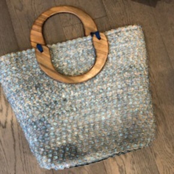 Spring Statement Tote Bag in EUC - Picture 2 of 4